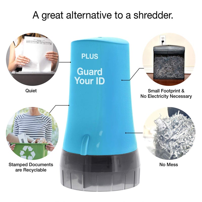 PLUS The Original Guard Your ID Advanced Security Roller 2.0 for Identity Theft Prevention Stamping Turquoise - Image 5